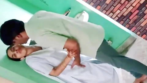 Indian college girl in a bikini is showing her natural boobs