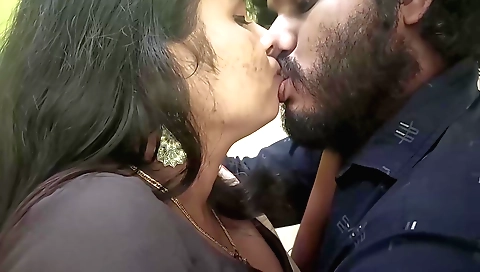 Indian woman in sexy lingerie has a good time with her partner