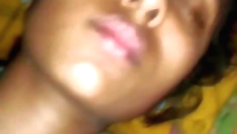 Indian amateur girl is receiving a camera for herself