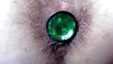 Amateur teen is filling her ass with a big butthole