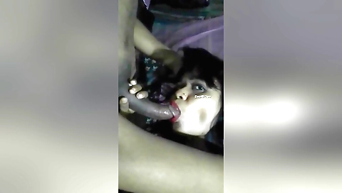 Beautiful brunette boudi is filmed in a horny video