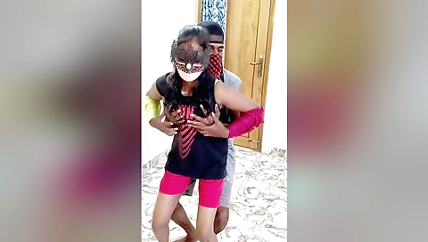 Indian teen fucked by a fitness teacher in hd video