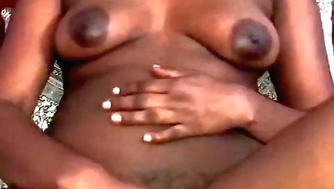 Amateur brunette hairy pussy girl playing with pussy