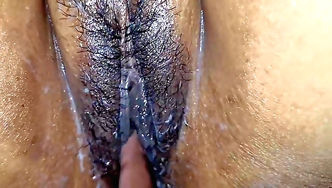 Hairy indian wife fucked and penetrated by my hard dick