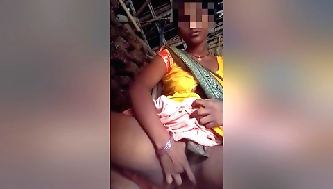 Indian amateur woman fingered and fucks by husband