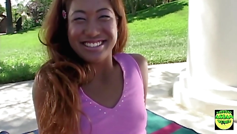 Indian redhead gets fingered in asshole and fucked in ass