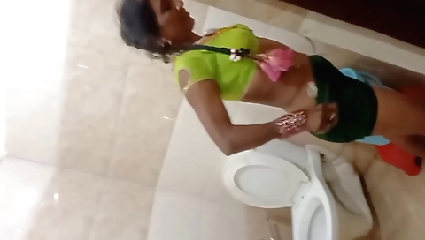 Indian brunette in a sexy outfit gets fucked in POV