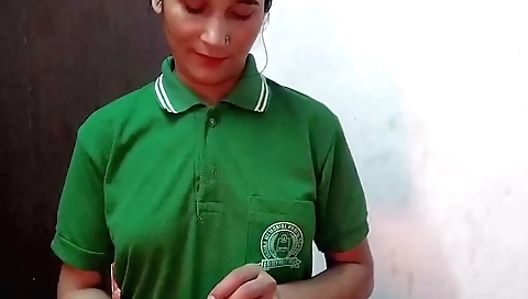 Solo female with small boobs and tiny tits was filmed on hotel