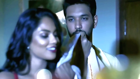 Indian brunette with round ass is fucking her boyfriend