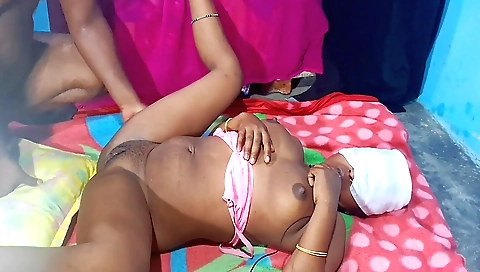 Indian girls are enjoying deepthroat and creampie sex