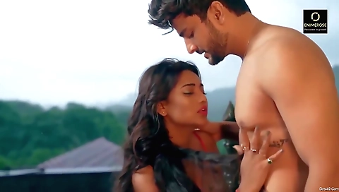 Hot brunette with nice round ass and booty outdoors