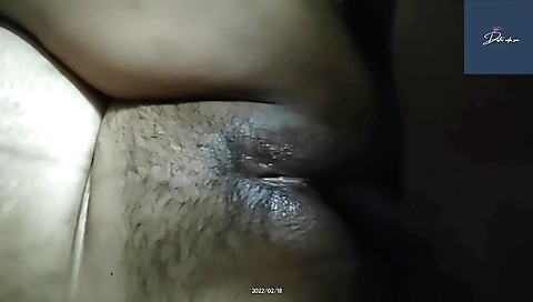 Busty hairy pussy of my indian wife is fucked by me