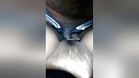 Indian girl with a hairy pussy has her body fucked