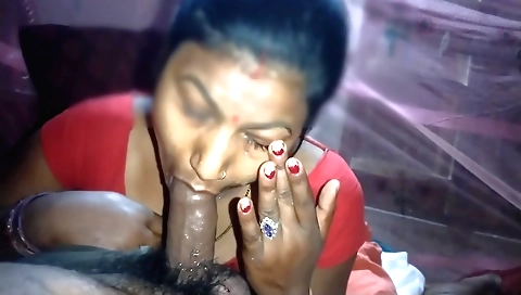 Indian brunette eating spoon of cum in mouth pov video