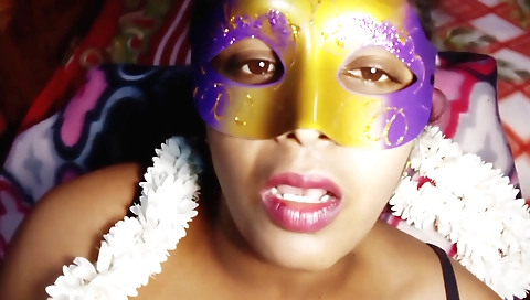 Amateur teen masturbating and sucking dick in her white panties