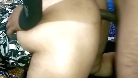 Busty indian amateur babe with a big ass fucked on the web camera