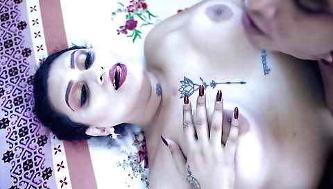 Indian yoga instructor offers her 18+ student a handjob