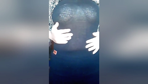 Indian solo video with a horny babe on her stomach