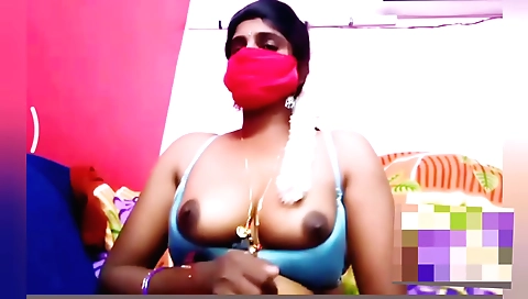 Brunette with a chubby butt is talking with a male