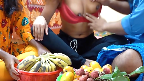 Steppanther 18+ sex tape with stepsister 18+ and husband 18+