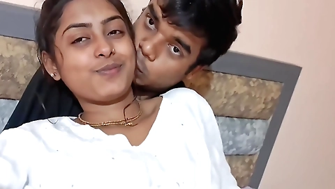 Beautiful brunette babe is going to fuck you today