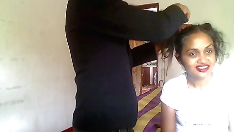 Indian hottie harly queen fucked behind the counter