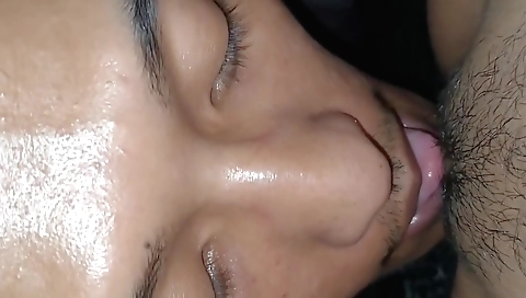 Indian amateur milf getting her pussy licked and licked