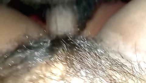 Amateur hairy masturbation rom-com with a newly married couple