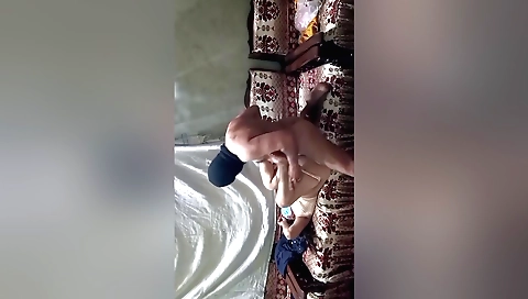 Indian stepsister gets her boobs and pussy pounded