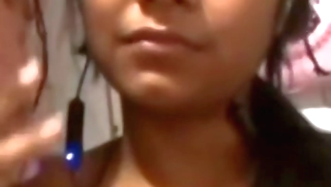 Amateur brunette naked in webcam video video 3d video