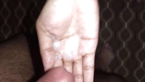 Horny amateur porn video with a brunette cunt creampie