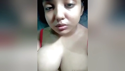 Indian housewife masturbates and makes hairy pussy wet