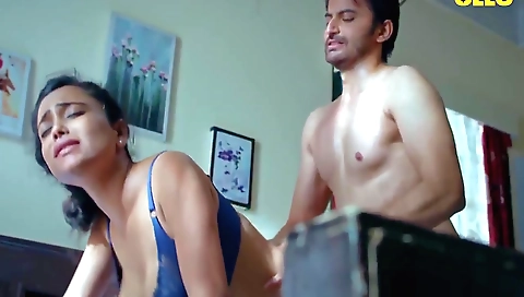 Indian wife gives her husband a blowjob in the bathroom