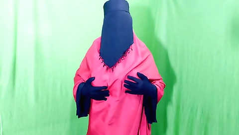 Indian girl naked after getting fucked on the bedroom sofa