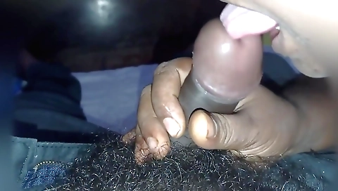 Bubbling pornstar gets deepthroat sucked and orgasms