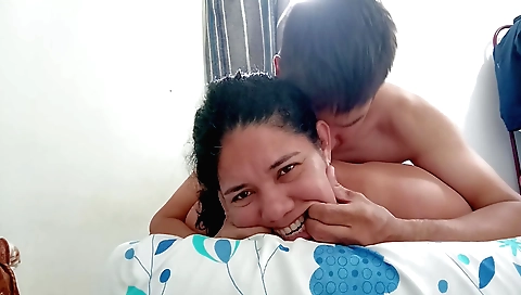 Indian pornstar masturbating in a 3d home video scene