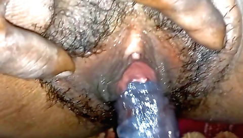 Hot girl 18+ with natural hairy pussy fucks hairy cock