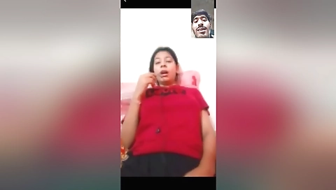 Amateur brunette plays with her hairy pussy on webcam