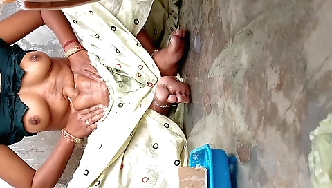 Solo female with a hairy pussy plays with her pussy