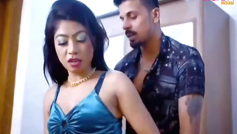 Indian girl 18+ is getting her feet fucked by a horny guy