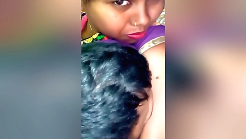 Busty brunette pornstar fucks her big ass in missionary position