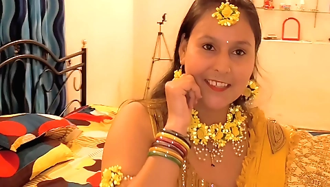 Indian sex in the bathroom in the POV amateur video