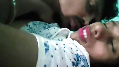 Indian couple is playing with her husband and neighbor's cock