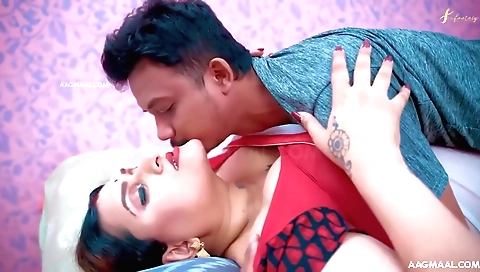 Indian hottie enjoys her husband and her stepparent husband