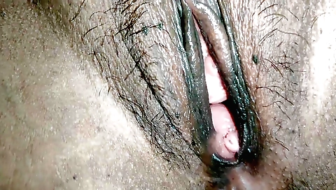 Buxom blonde with shaved pussy and hairy bush gets fucked