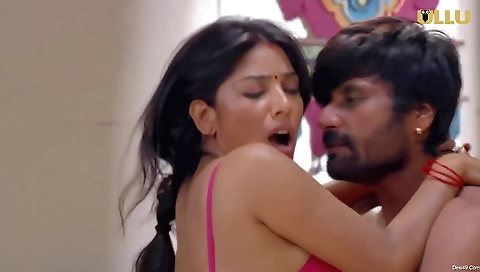 Brunette girl with small tits and a sexy face enjoys fingering