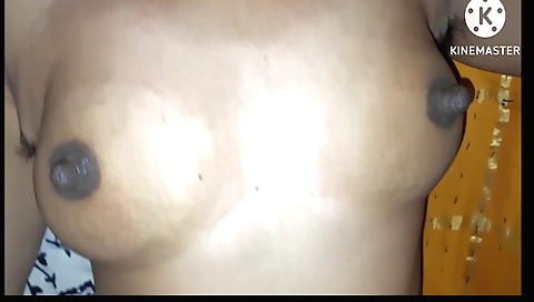 Indian wife gets fucked on a chair for her hairy pussy