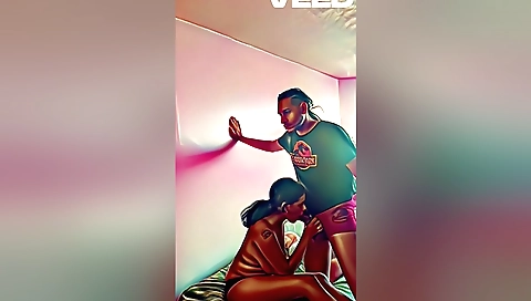 Bollywood movie with hot brunette and a muscular korean