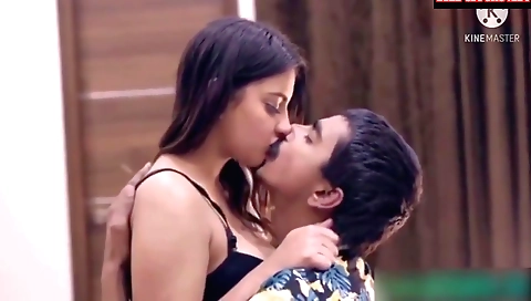 Busty brunette girl with a big ass in thong gets fucked