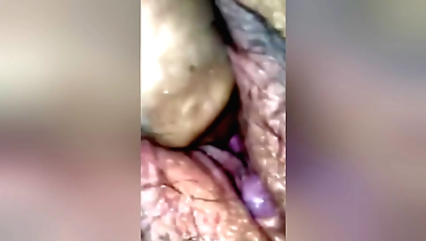 Indian girl sucking a hard rod and fingered by a stud